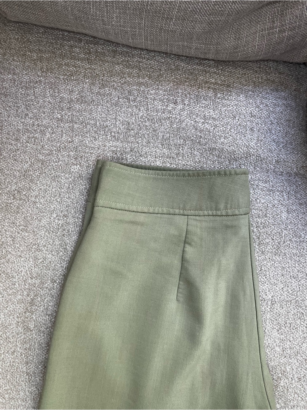 Tahari Olive Green Trousers Size 4 - Picture 12 of 15